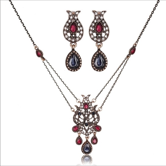 🌸Boho Crystal Rhinestone 3pcs Set🌸 - Picture 2 of 4